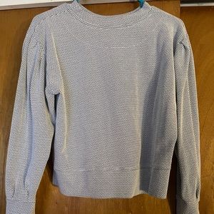 Albion crop puff sleeve top